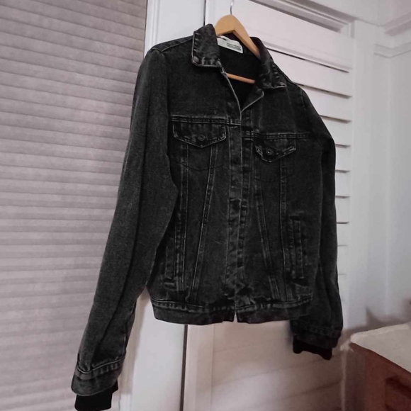 OFF WHITE Caban Denim Jacket (Virgil Abloh) - Picture 2 of 6
